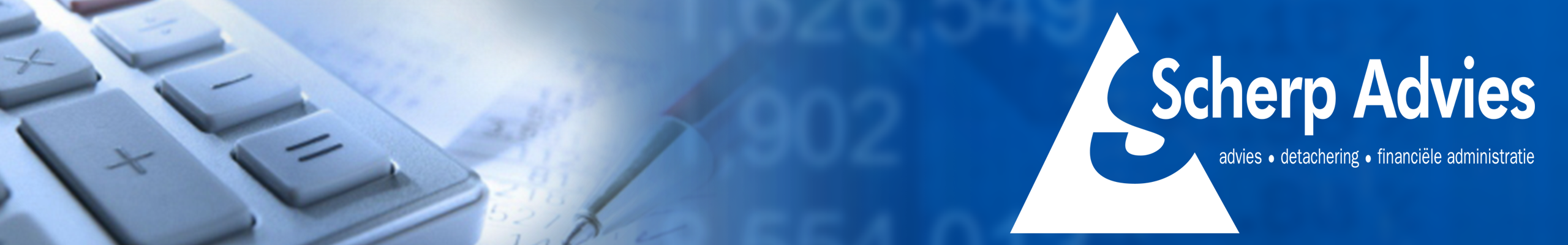 ScherpAdvies banner administratie